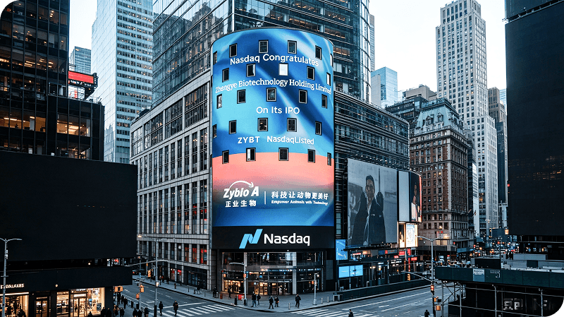 ZYBT animal vaccines company Nasdaq listing